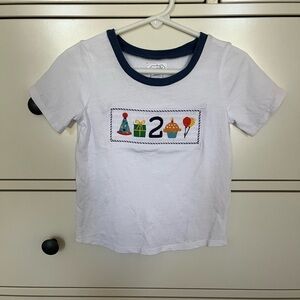 Mudpie 2T Birthday Shirt